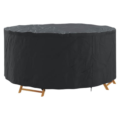 vidaXL Furniture Cover Black 200 x 200 x 105 cm 210D Oxford Fbric