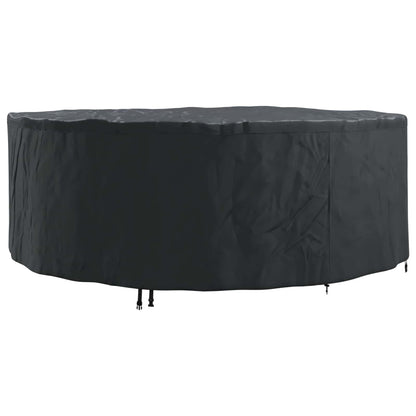 vidaXL Furniture Cover Black 244 x 244 x 71 cm 210D Oxford Fabric