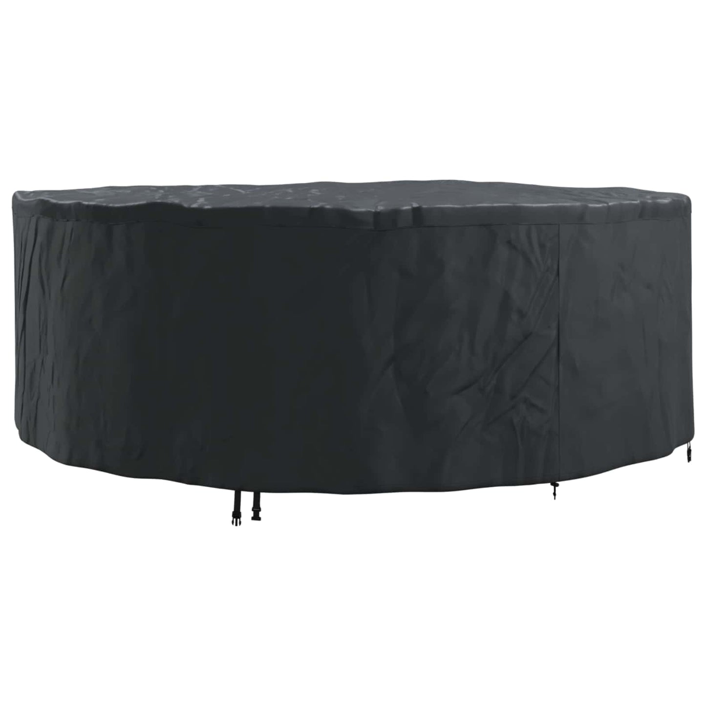 vidaXL Furniture Cover Black 244 x 244 x 105 cm 420D Oxford Fabric