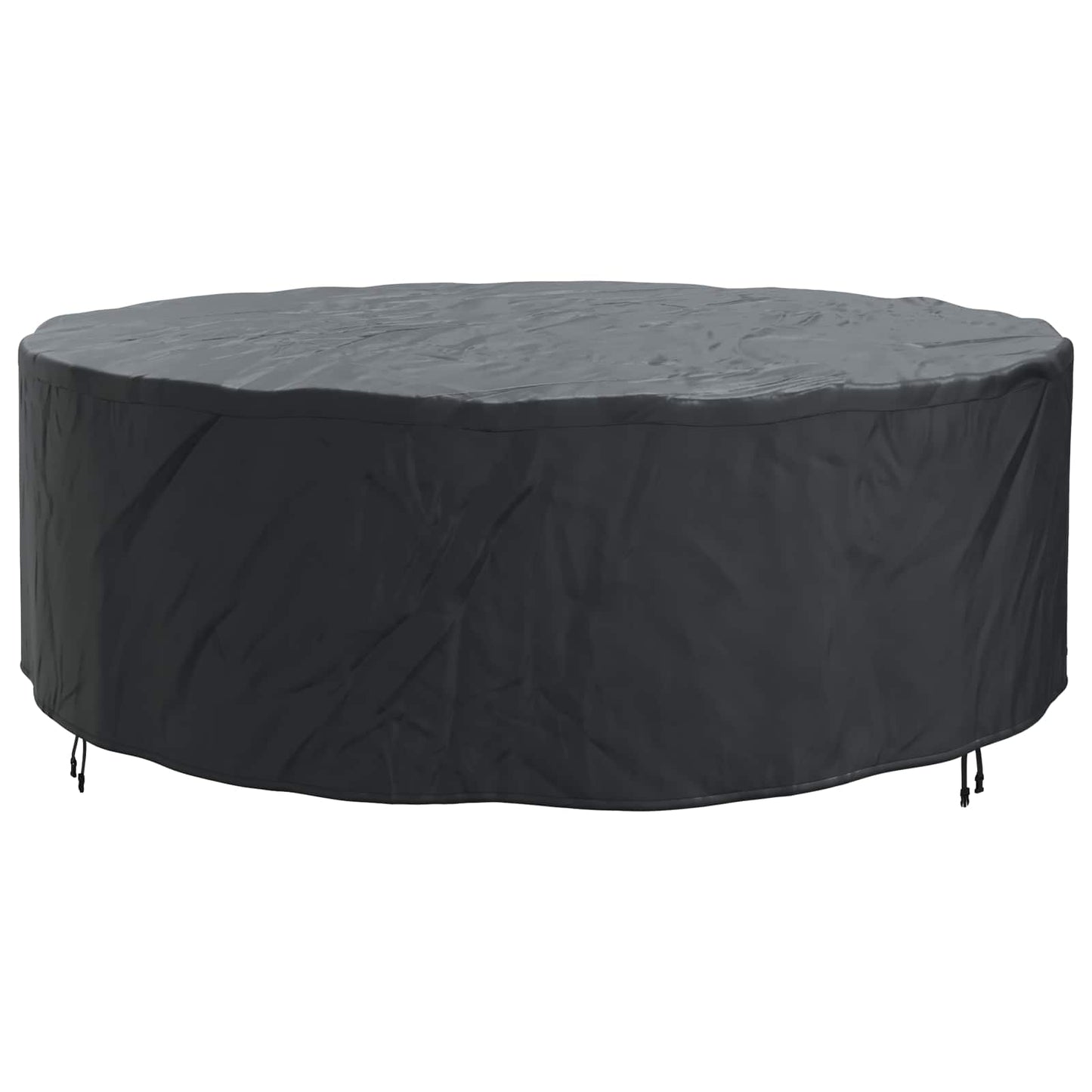 vidaXL Furniture Cover 279 x 279 x 71 cm 600D Oxford Fbric Round Black