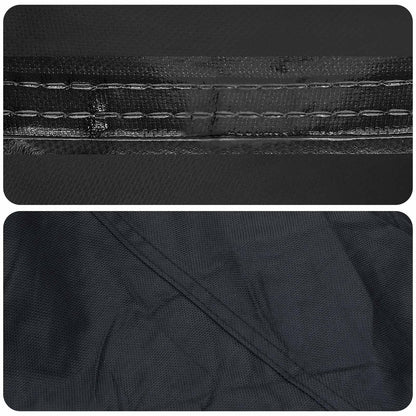 vidaXL Furniture Cover 279 x 279 x 71 cm 600D Oxford Fbric Round Black