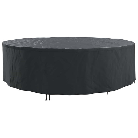 vidaXL Furniture Cover 320 x 320 x 105 cm 210D Oxford Fbric Round