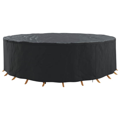 vidaXL Furniture Cover 320 x 320 x 105 cm 210D Oxford Fbric Round