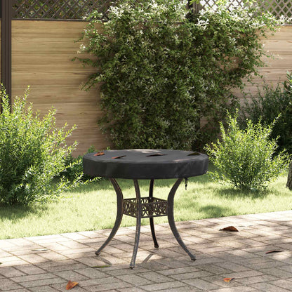 vidaXL Outdoor Table Cover 62 x 62 x 10 cm 210D Oxford Fbric Round