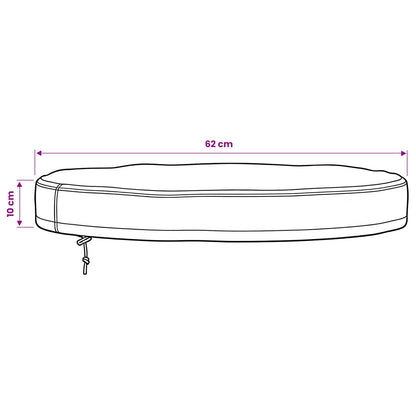 vidaXL Outdoor Table Cover 62 x 62 x 10 cm 210D Oxford Fbric Round