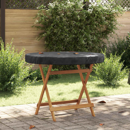 vidaXL Outdoor Table Cover 112 x 112 x 10 cm 210D Oxford Fbric Round