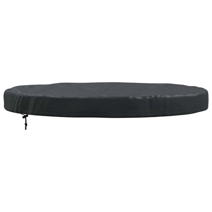 vidaXL Outdoor Table Cover Black 112 x 112 x 10 cm 420D fabric