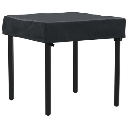 vidaXL Table Cover 62 x 62 x 15 cm Square Waterproof Black