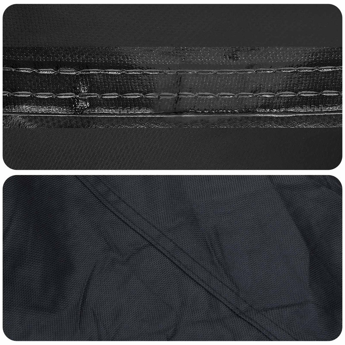 vidaXL Table Cover 142 x 142 x 15 cm Square Waterproof Black
