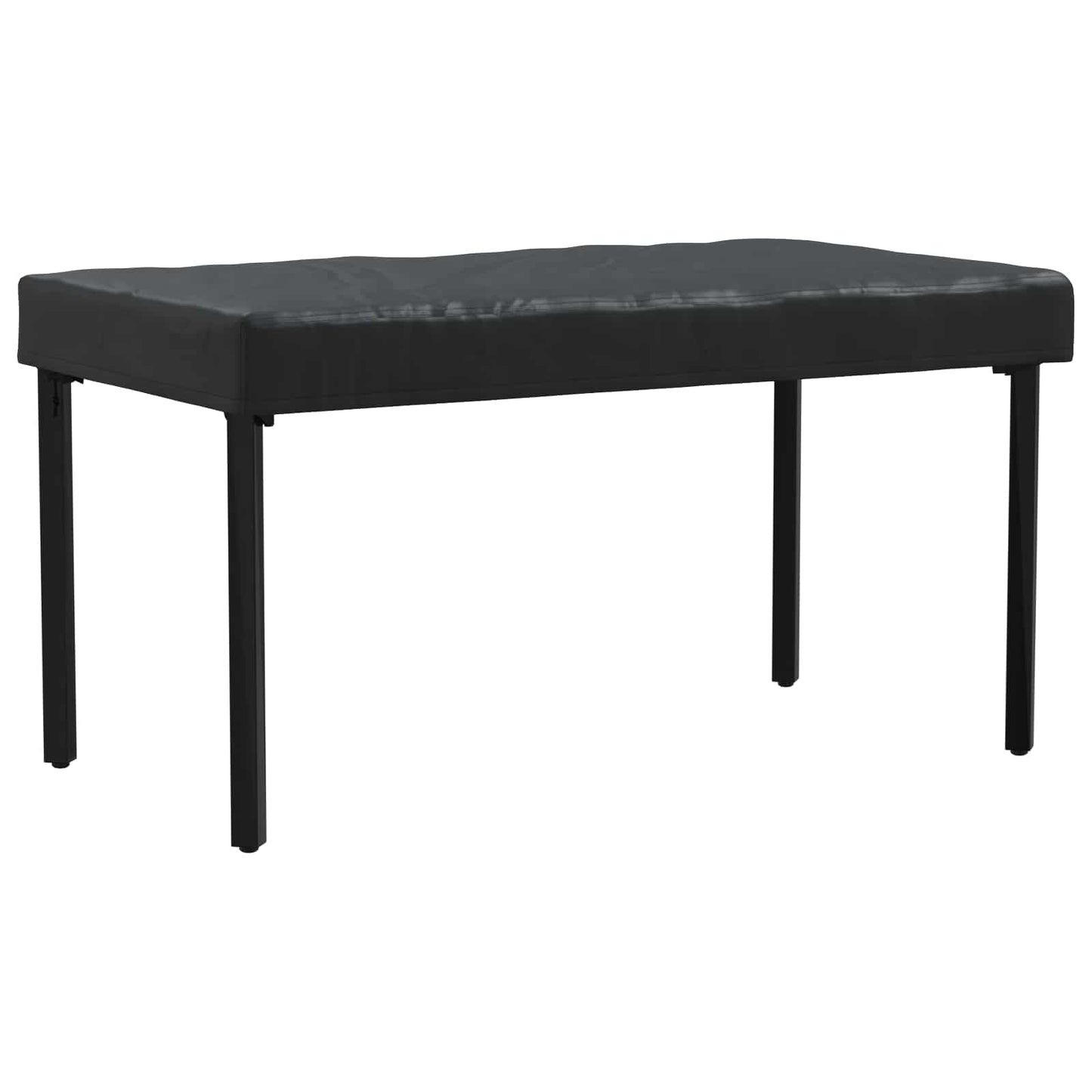 vidaXL Table Cover Plain Black 152 x 92 x 15 cm Fabric