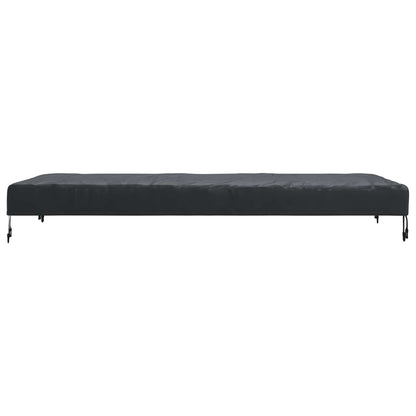 vidaXL Table Cover Plain Black 182 x 102 x 15 cm Fabric