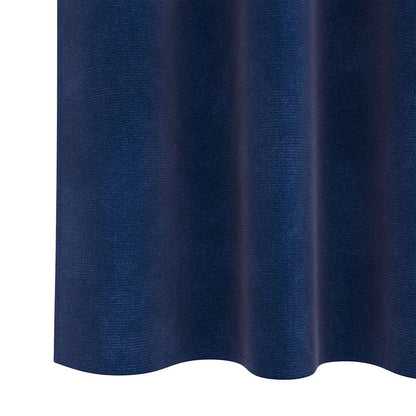 vidaXL Blackout Curtains 2 pcs Dark Blue 140 x 140 cm Velvet
