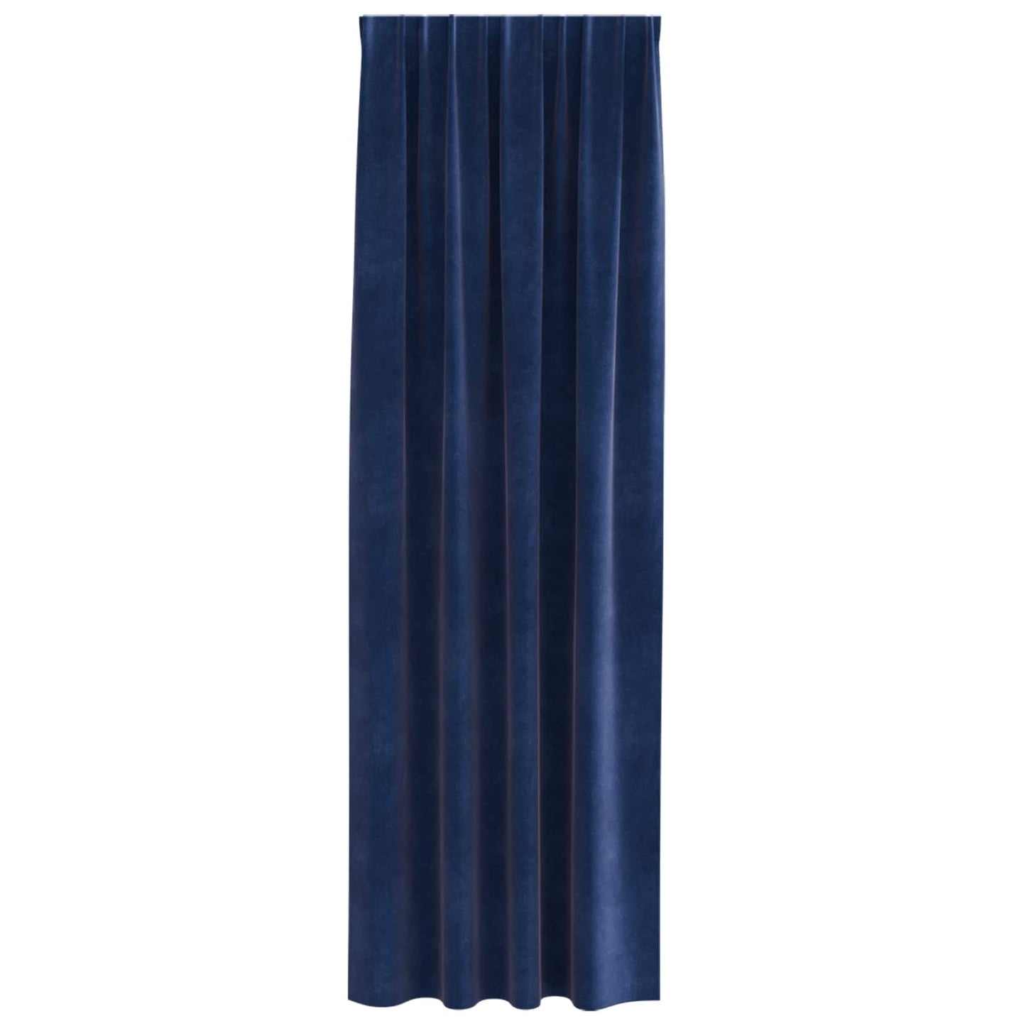 vidaXL Blackout Curtains 2 pcs Dark Blue 140 x 260 cm Velvet