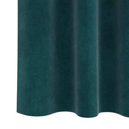 vidaXL Blackout Curtains 2 pcs Dark Green 140 x 225 cm Velvet