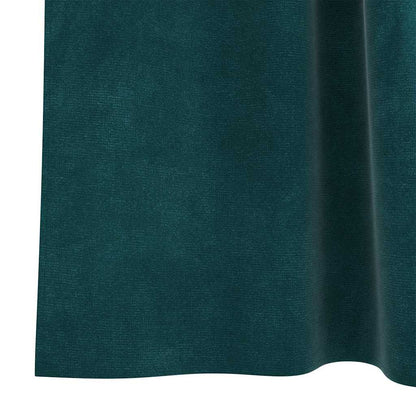 vidaXL Blackout Curtains 2 pcs Dark Green 140 x 225 cm Velvet