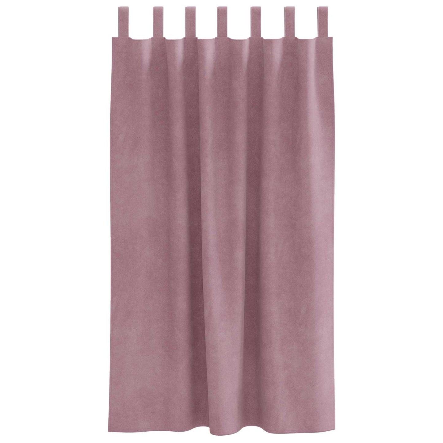 vidaXL Blackout Curtains 2 pcs Dark Pink 140 x 175 cm Velvet