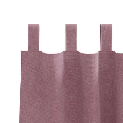 vidaXL Blackout Curtains 2 pcs Dark Pink 140 x 245 cm Velvet