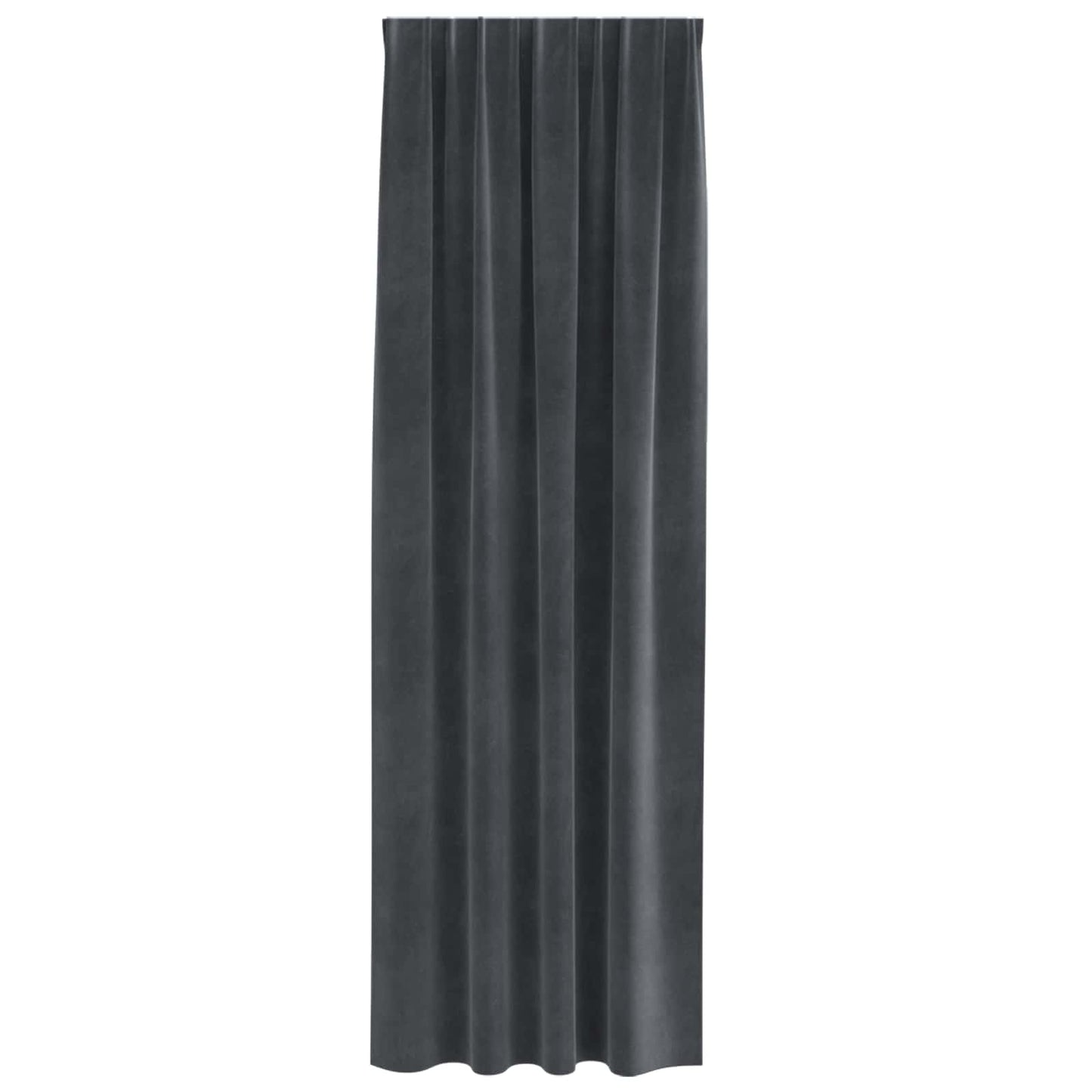 vidaXL Blackout Curtains 2 pcs Light Grey 140 x 225 cm Velvet