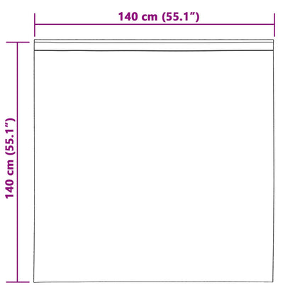 vidaXL Blackout Curtains 2 pcs Light Grey 140 x 140 cm Velvet