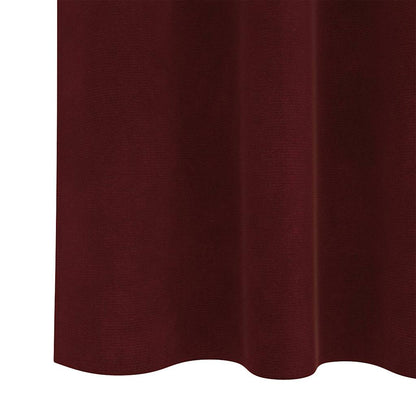 vidaXL Blackout Curtains 2 pcs Wine Red 140 x 225 cm Velvet