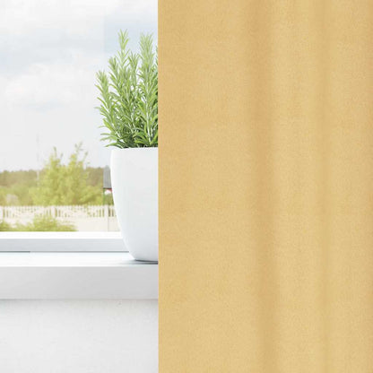 vidaXL Blackout Curtains with Rings 2 pcs Beige 175 x 140 cm Polyester