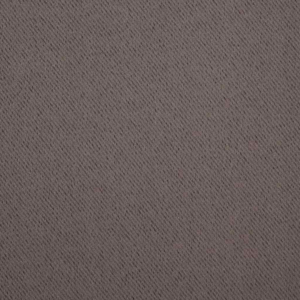 vidaXL Blackout Curtains with Rings 2 pcs Dark Brown 225 x 140 cm