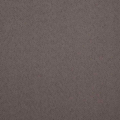 vidaXL Blackout Curtains with Rings 2 pcs Dark Brown 225 x 140 cm