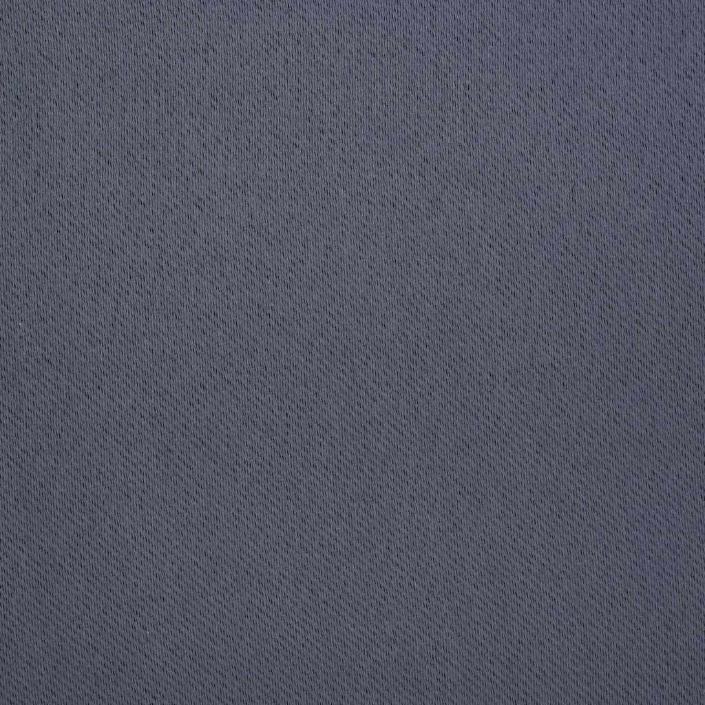 vidaXL Blackout Curtains with Rings 2 pcs Anthracite 225 x 140 cm