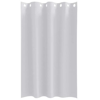 vidaXL Blackout Curtains with Rings 2 pcs Pale Grey 175 x 140 cm