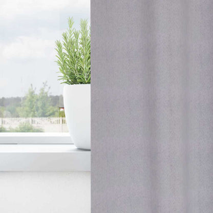 vidaXL Blackout Curtains with Rings 2 pcs Metal Grey 260 x 140 cm