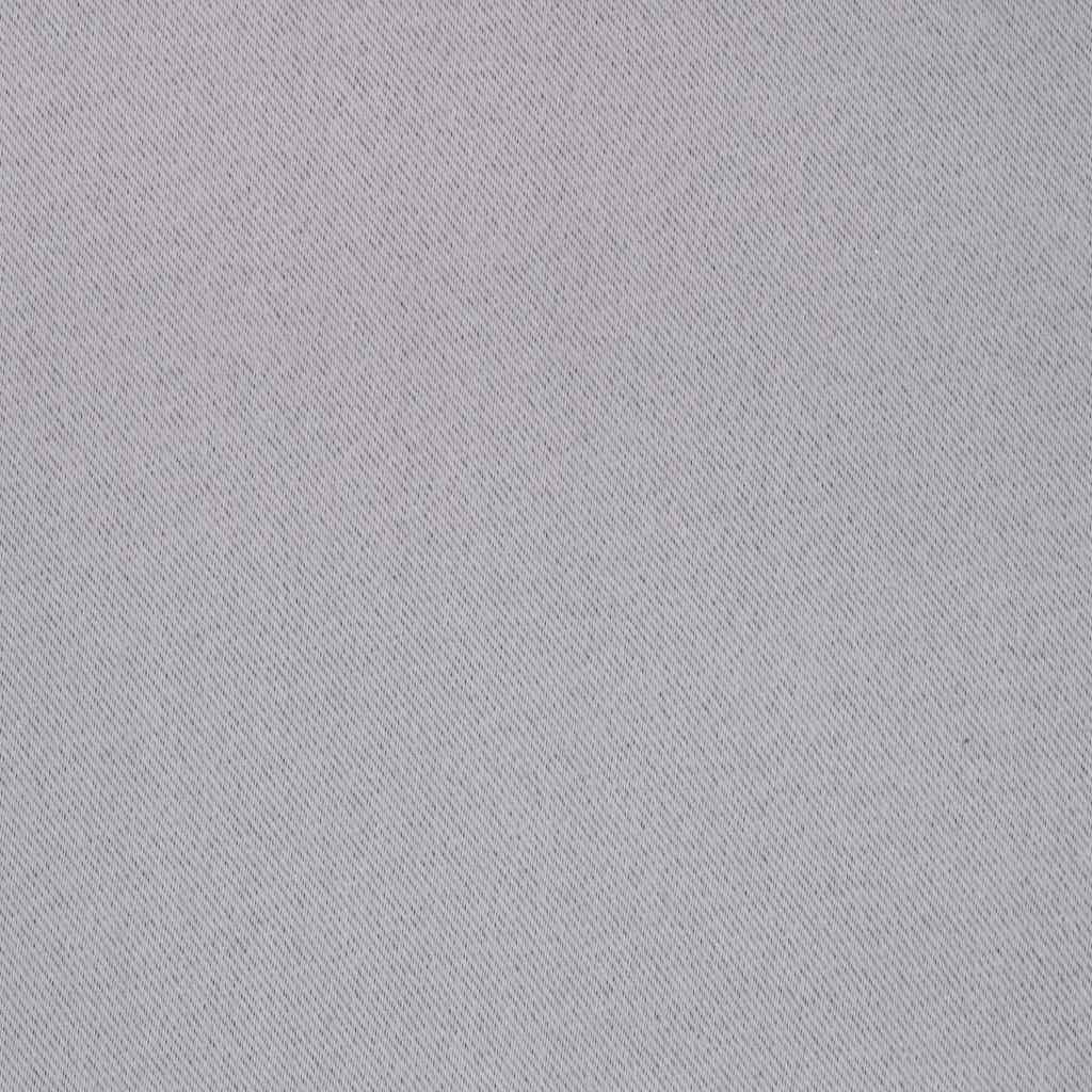 vidaXL Blackout Curtains with Rings 2 pcs Metal Grey 260 x 140 cm