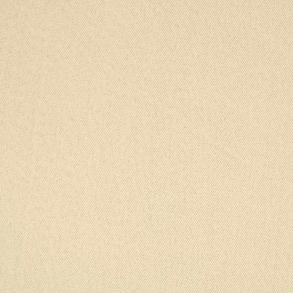 vidaXL Blackout Curtains with Rings 2 pcs Cream 245 x 140 cm Polyester