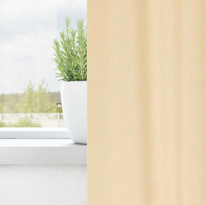 vidaXL Blackout Curtains with Rings 2 pcs Cream 260 x 140 cm Polyester