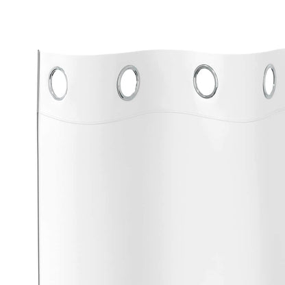 vidaXL Blackout Curtains with Rings 2 pcs Pure White 245 x 140 cm