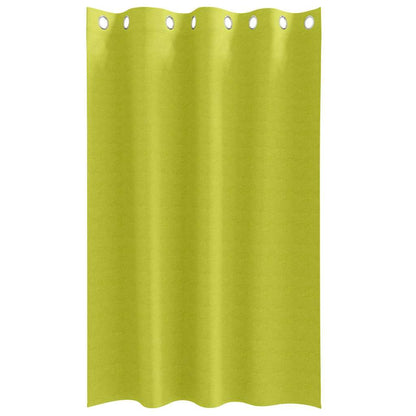 vidaXL Blackout Curtains with Rings 2 pcs Green 175 x 140 cm Polyester