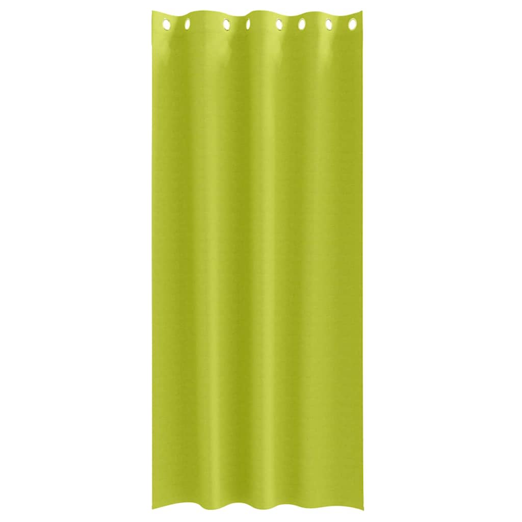 vidaXL Blackout Curtains with Rings 2 pcs Green 245 x 140 cm Polyester