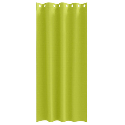 vidaXL Blackout Curtains with Rings 2 pcs Green 245 x 140 cm Polyester