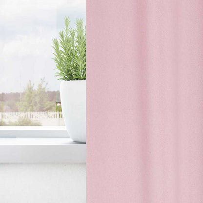 vidaXL Blackout Curtains with Rings 2 pcs Baby Pink 245 x 140 cm