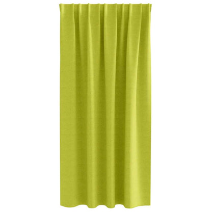 vidaXL Blackout Curtains with Rings 2 pcs Green 175 x 140 cm Polyester