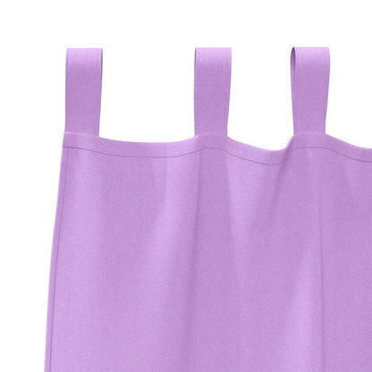 vidaXL Blackout Curtains with Rings 2 pcs Purple 225 x 140 cm