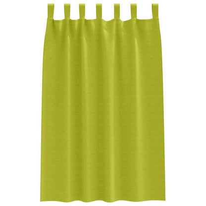 vidaXL Blackout Curtains with Rings 2 pcs Green 175 x 140 cm Polyester