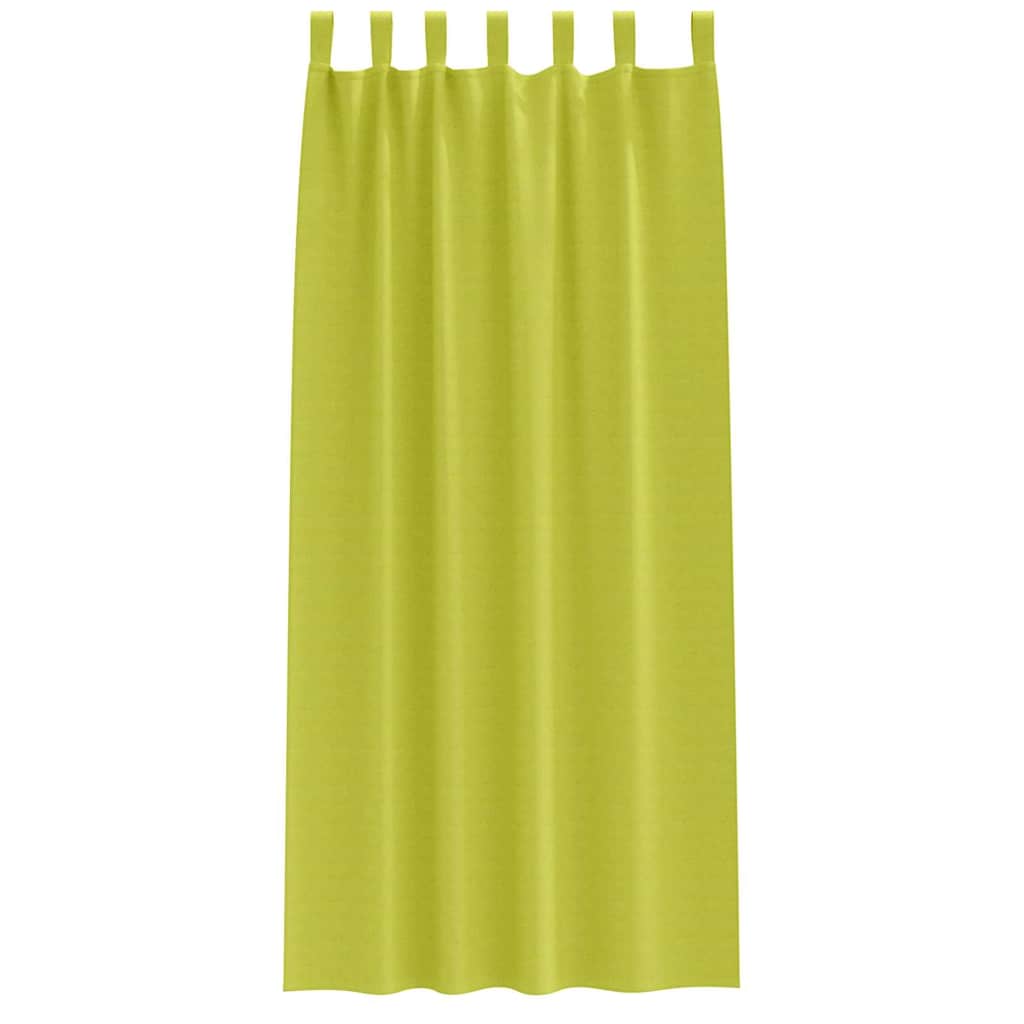 vidaXL Blackout Curtains with Rings 2 pcs Green 225 x 140 cm Polyester