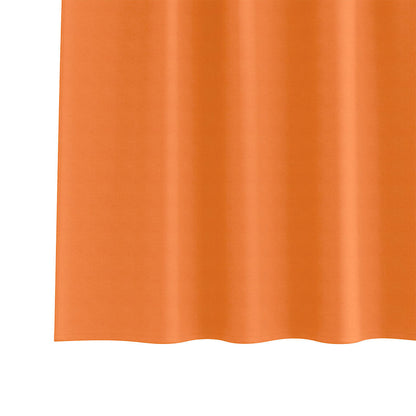 vidaXL Blackout Curtains with Rings 2 pcs Bright Orange 225 x 140 cm