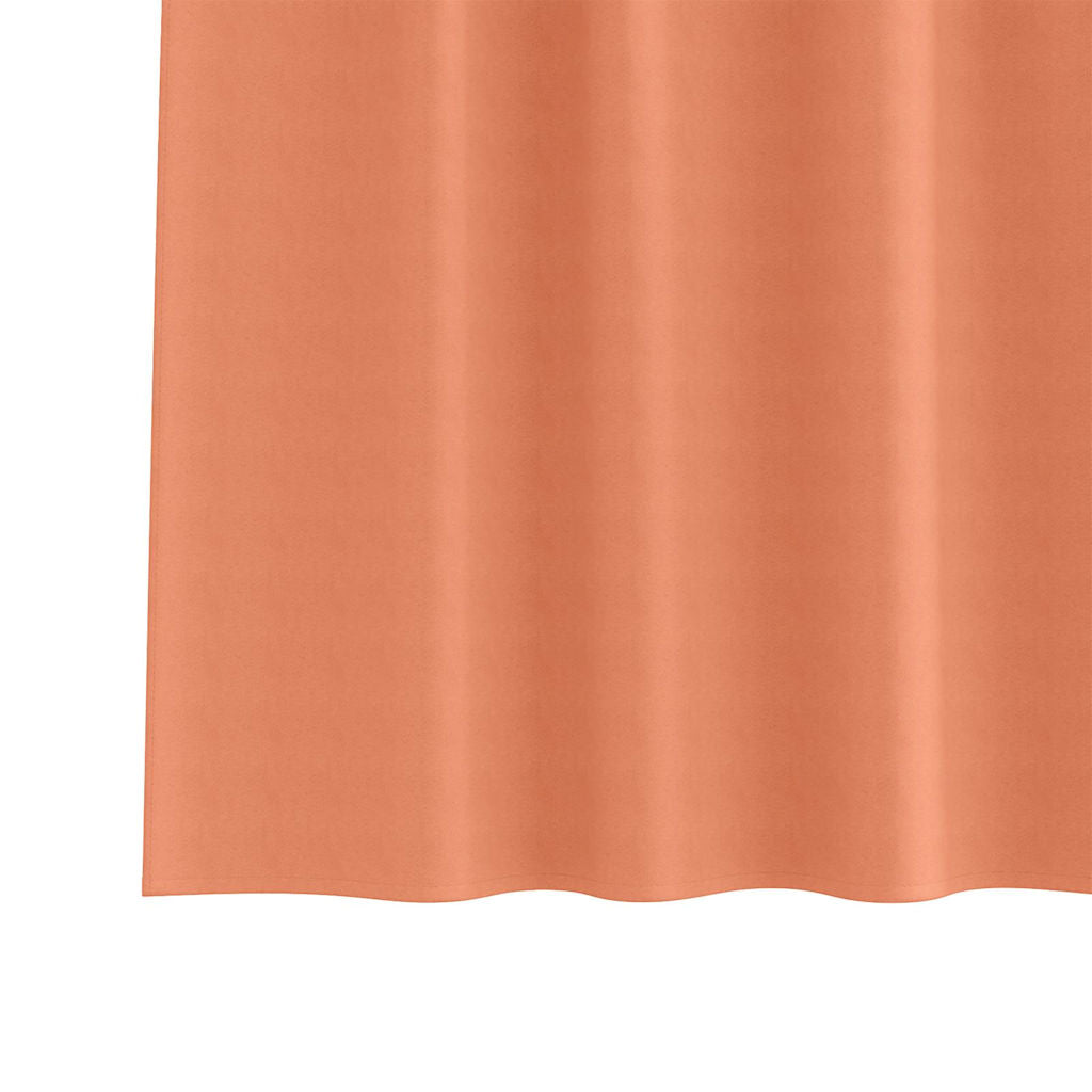 vidaXL Blackout Curtains with Rings 2 pcs Terracotta 225 x 140 cm