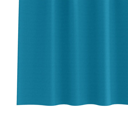 vidaXL Blackout Curtains with Rings 2 pcs Turquoise 225 x 140 cm