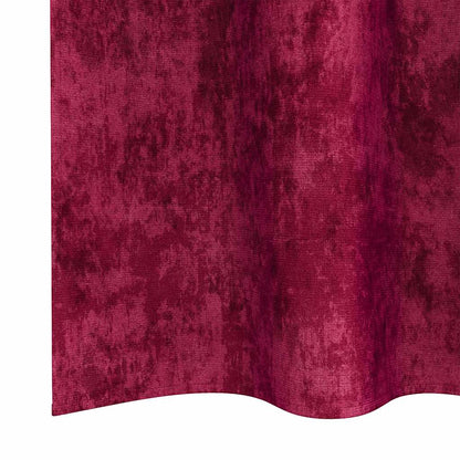 vidaXL Velvet Curtains 2 pcs Wine red 245 x 140 cm Velvet