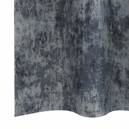 vidaXL Velvet Curtains 2 pcs Silver Grey 260 x 140 cm Velvet