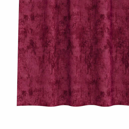 vidaXL Velvet Curtains 2 pcs Wine red 260 x 140 cm Velvet