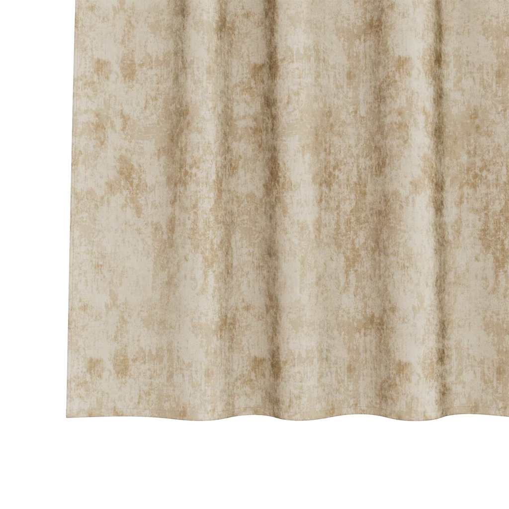 vidaXL Velvet Curtains with Curtains 2 pcs Cream 260 x 140 cm Velvet