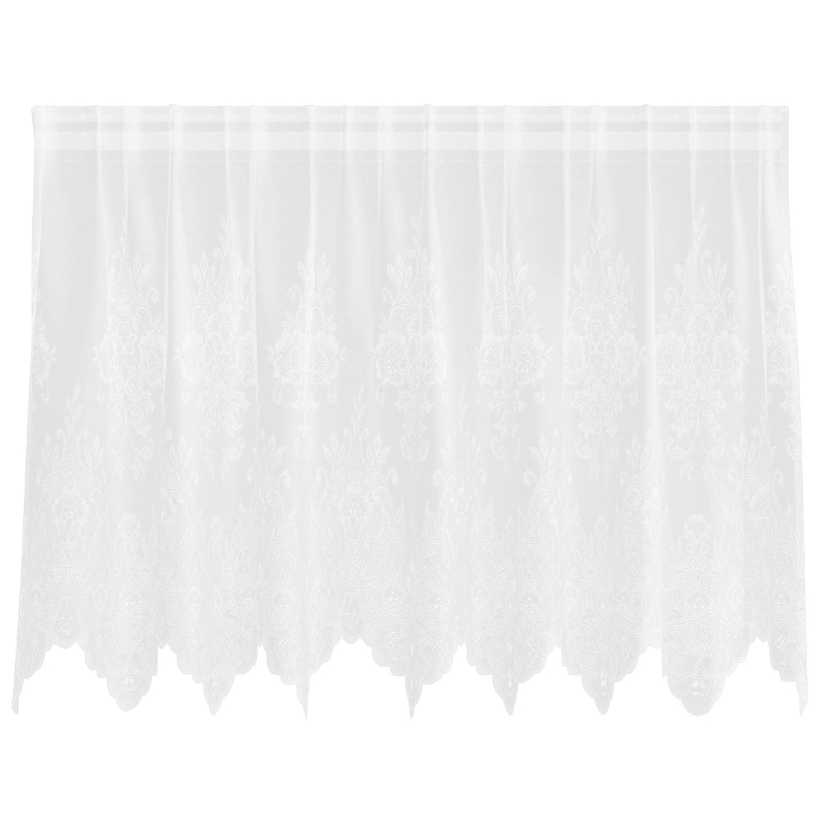 vidaXL Lace Curtain White 120 x 200 cm Polyester